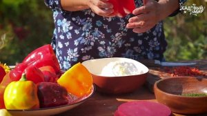 Фаршированные перцы ТВОРОГОМ: супербыстро и суперполезно! Сметут все за минуту!