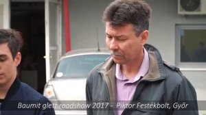 Baumit glett roadshow 2017 Piktor Festékbolt