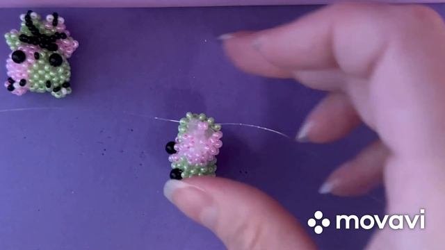 2часть Мишка 2в1 мини версия#амигурумиизбисера.