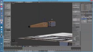 Blender, моделирование стола и  настройка света.