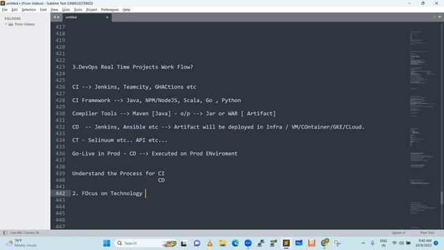 Step-by-Step Guide to DevOps Real-Time Project  Telugu Workflow | DevOps Real-Time Project Workflow