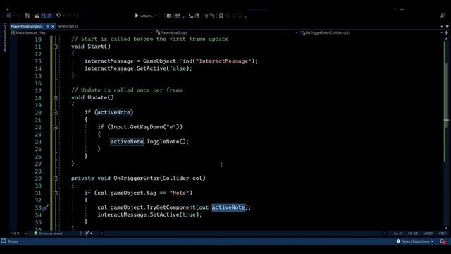 HOW TO MAKE NOTES IN UNITY [2023, UNITY]