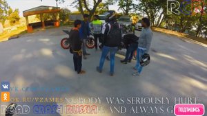 Аварии и ошибки мотоциклистов от первого лица. 2017 - YouTube