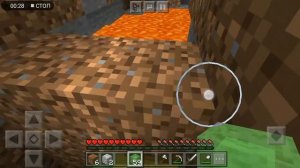 Как видить сквозь лаву в Minecraft