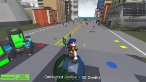 Roblox - Роблокс Город захватили зомби , Зомби апокалипсис !