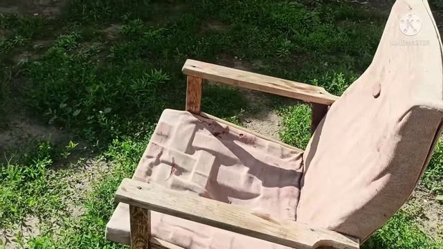 Дала жизнь старому креслу/Светильник-Роза на заказ #светильник_роза_из_изолона #старое_как_новое #