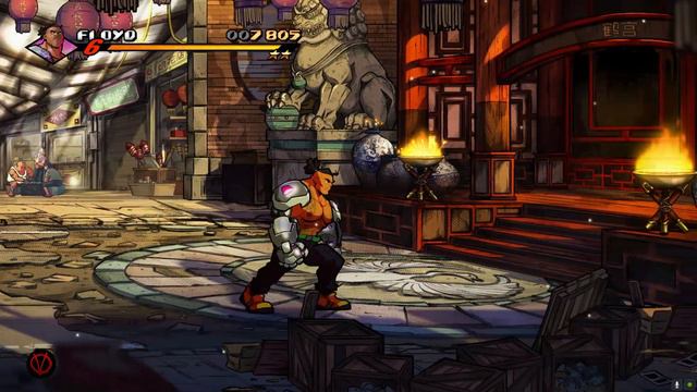 Streets of Rage 4/Stage 6 Chinatown/1080P Walkthrough/Floyd Iraia