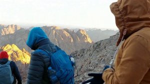 Гора Моисея Синай Египет Январь