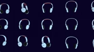 Реклама наушников в 3D