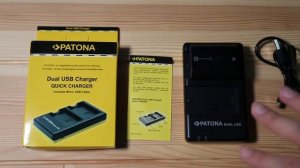 SONY A7 III caricatore Patona dual usb charge NP-FZ100 sony ita