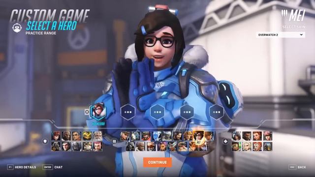 Анимация выбора всех персонажей в Overwatch 2 смотреть онлайн