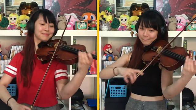 Jump Up, Super Star! - Super Mario Odyssey; 2 violin cover | PitTan смотреть онлайн