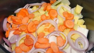 Картофельный суп-пюре с гренками