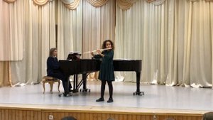 Ж. Б. Люлли "Гавот" (из балета "Пламя Парижа") для флейты и фортепиано