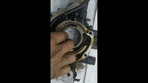 Ремонт насос масляный Honda Stream RN1 D17A