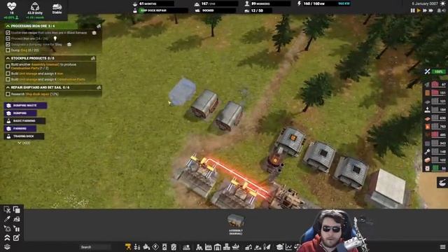 GRAPHICS GOOD GAME GOOD - Checking Out UPDATE 1 for 'Captain of Industry' - New Stuff & Graphics To смотреть онлайн