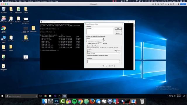How to remote shutdown any computer
