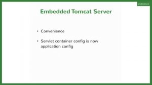 Spring Boot Quick Start 14 - What's Happening Here: Embedded Servlet Container