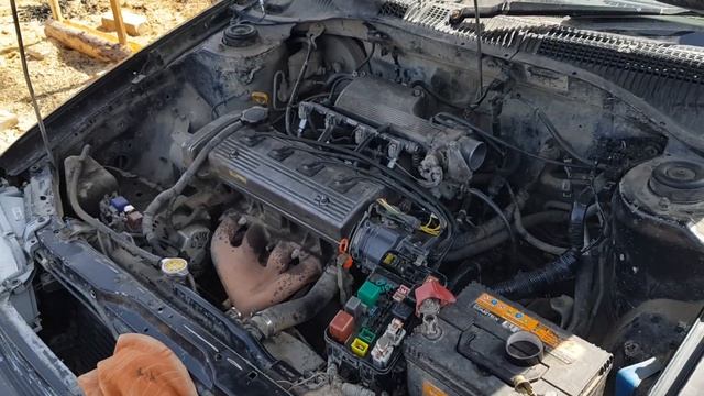 Corona '95. 4A FE  1,6.  имеется ошибка 14. комутатор.