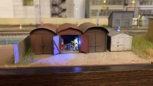 Модель сварщика в масштабе 1:87 со световыми и звуковыми эффектами