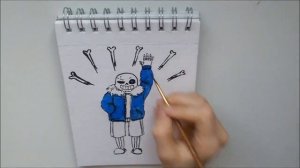 Speed Drawing UnderTale =Megalovania=