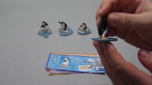 ПИНГВИНЫ МАДАГАСКАРА - PENGUINS OF MADAGASCAR - Киндер Сюрприз - (2014) - серия из Kinder Surprise