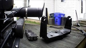 Garmin Striker Vivid 5CV Install On Jon Boat Bow Trolling Motor