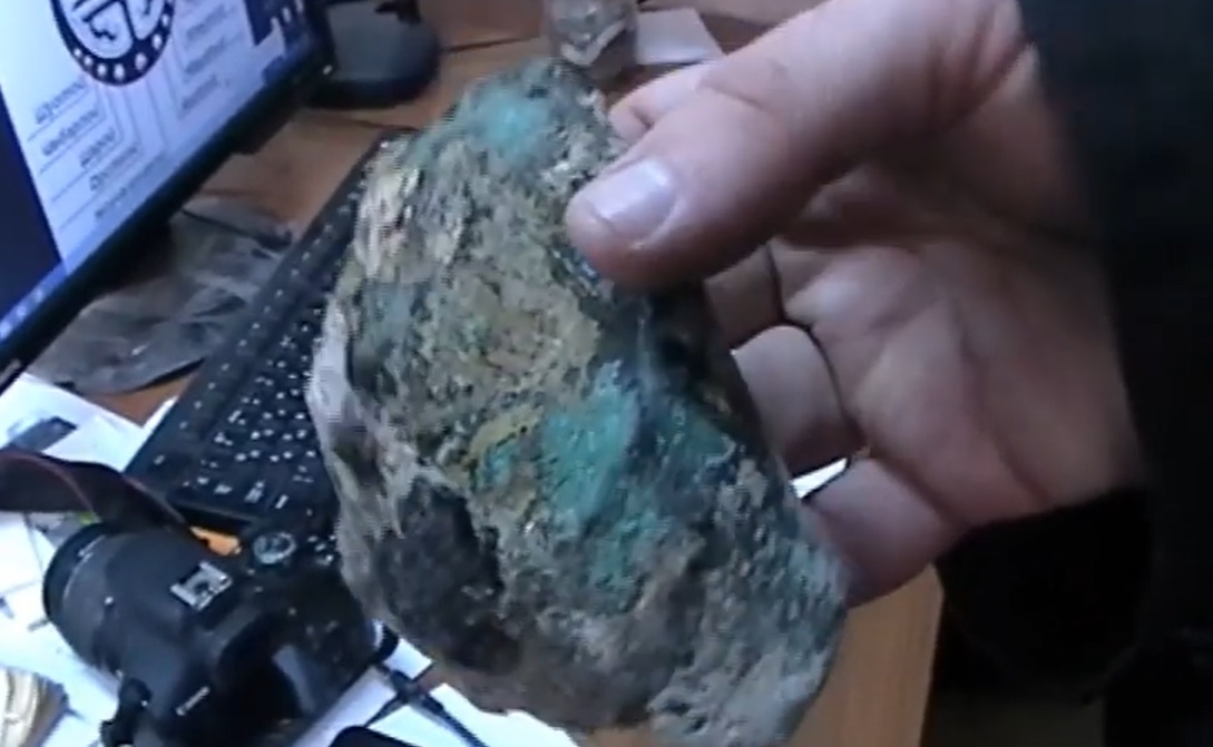 Медная чаша с раскопа по улице Толстого, 113