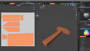 Texture paint in Blender