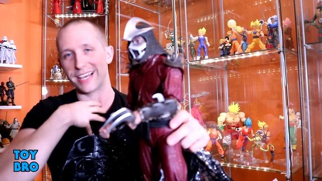 NECA Toys 1/4 Scale 1990 TEENAGE MUTANT NINJA TURTLES MOVIE SHREDDER Action Figure Toy Review смотреть онлайн
