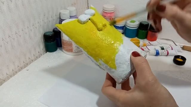 КОТ КОПИЛКА своими руками из папье маше/ Поделки из бумажной глины/ Копилка из бумаги и ПВА смотреть онлайн
