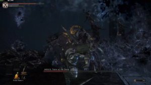 Dark Souls 3: Archthrones Aldrich, Saint Of The Deep Boss Fight (HD)