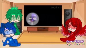 Pj Mask React to Afton Family Memes II Fnaf II Gacha Club II Naomi Official xD