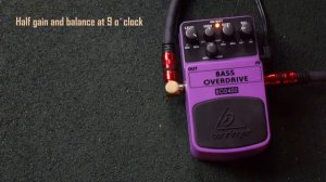 Behringer BOD400 Bass Overdrive