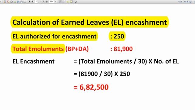 Leave encashment formula | Leave encashment calculation | Retirement benefits | Guru Ji смотреть онлайн