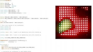 ардуино ws2812 Светодиодная матрица 16 16 Бегущая строка