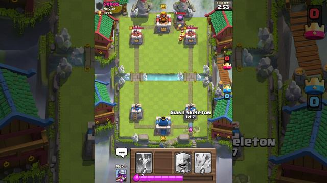 Clash Royale Gameplay Walkthrough Part 42 - Giant Skeleton Lumberjack Deck 2020 [iOS/Android Games] смотреть онлайн