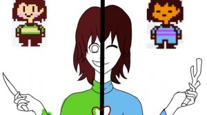 Frisk and Chara | Undertale
