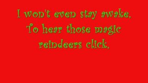 All I want for Christmas is you by Samantha Mumba with lyrics