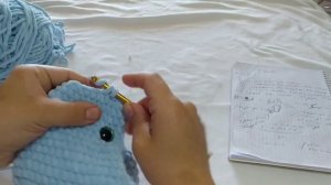 Дракоша плюшевый крючком. Часть 2-ая