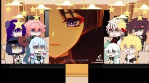 Genshin impact(Inazuma) react to wanderer||+Nahida&Traveler ||Part 2/2||Gacha Club ||bit of Eimiko|