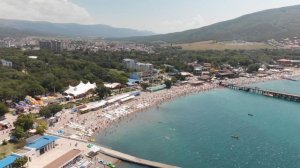 Курорт Кабардинка с высоты птичьего полета