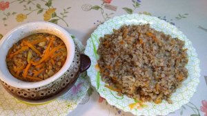 Гречневая каша в горшочке.