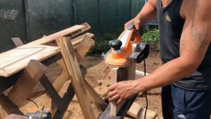 САМОДЕЛЬНЫЙ  транец и мотор Flaizer FZ3.5HS light 3.5. л.с. бюджетней некуда ! как оно на воде ?