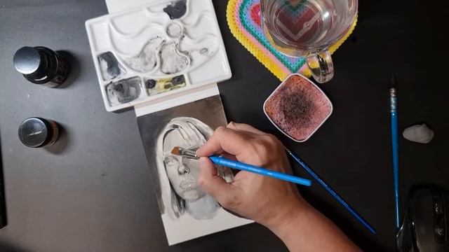 Тушь SENNELIER - Sketchbox октябрь 2021 смотреть онлайн