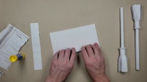 DIY ? - How to make a BROOM from A4 paper