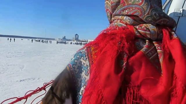 Северная невеста в ягушке.Женихи в малицах и кисах. смотреть онлайн