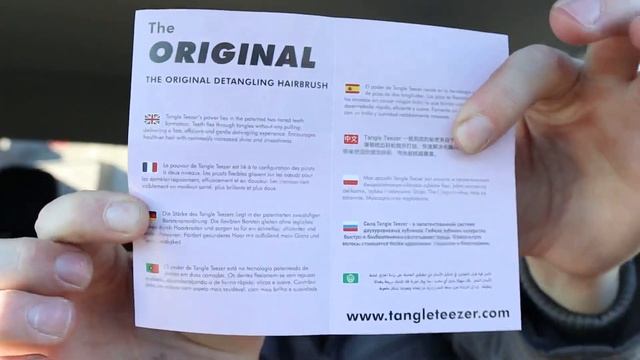 Tangle Teezer Professional detangling hair brush | review смотреть онлайн