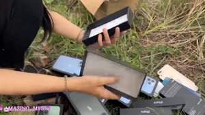 Большой !! Я нашел много новых iPhone 13 Pro Max на  мусорке