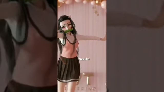 Аниме тяночка флексит (фон для мемов)